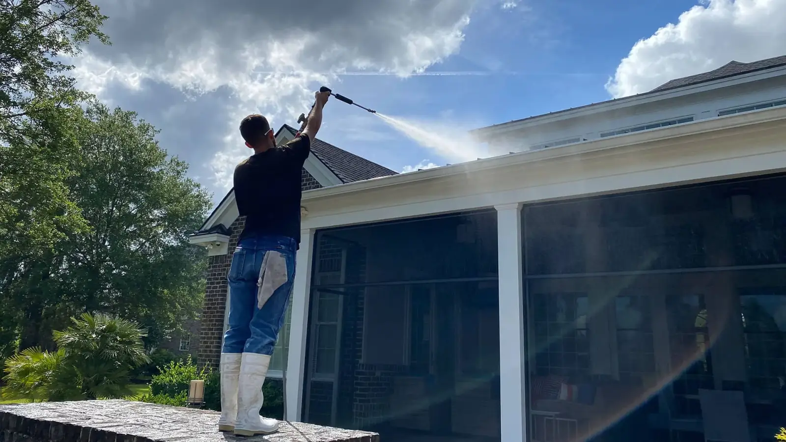Power Washing from a Veteran-Owned Contractor
