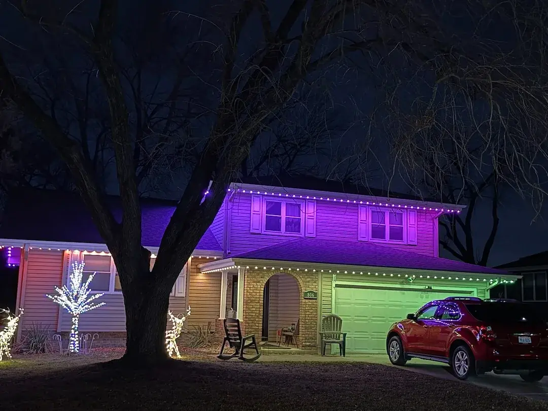 Papillion Roofline Lighting