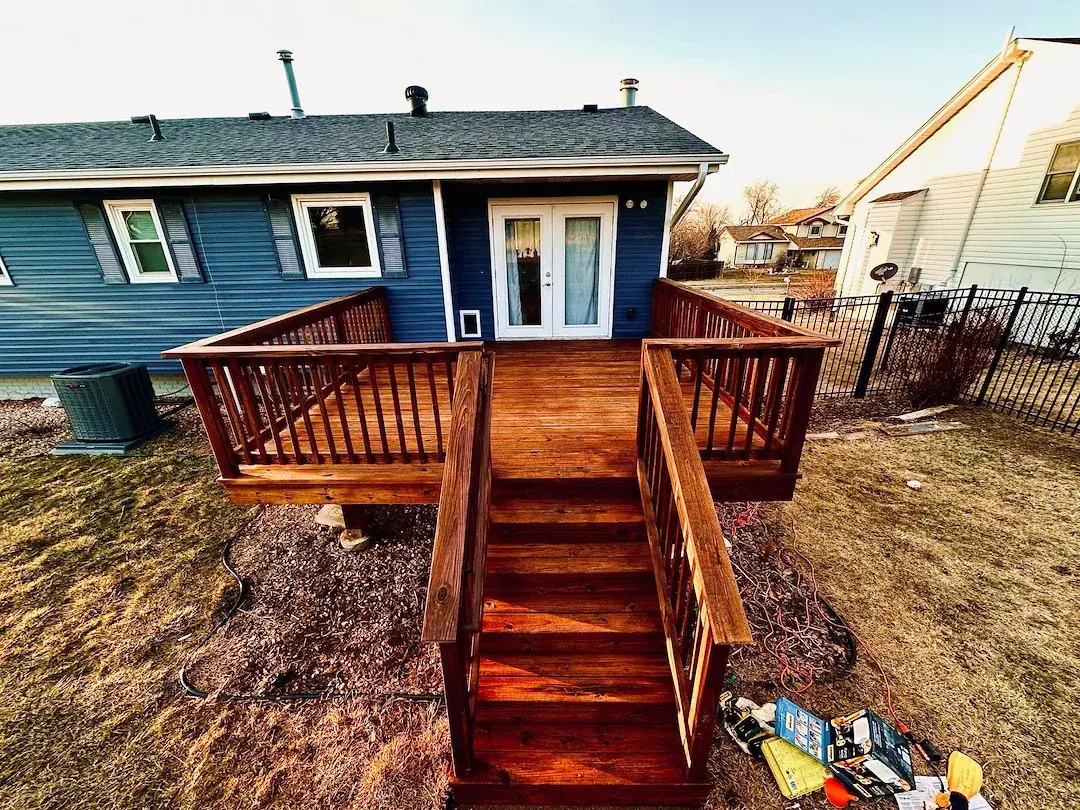 Deck Cleaning Staining