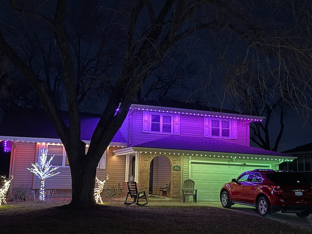 Permanent Roofline Lighting Installation in Papillion, NE — Another Thrilled Homeowner!