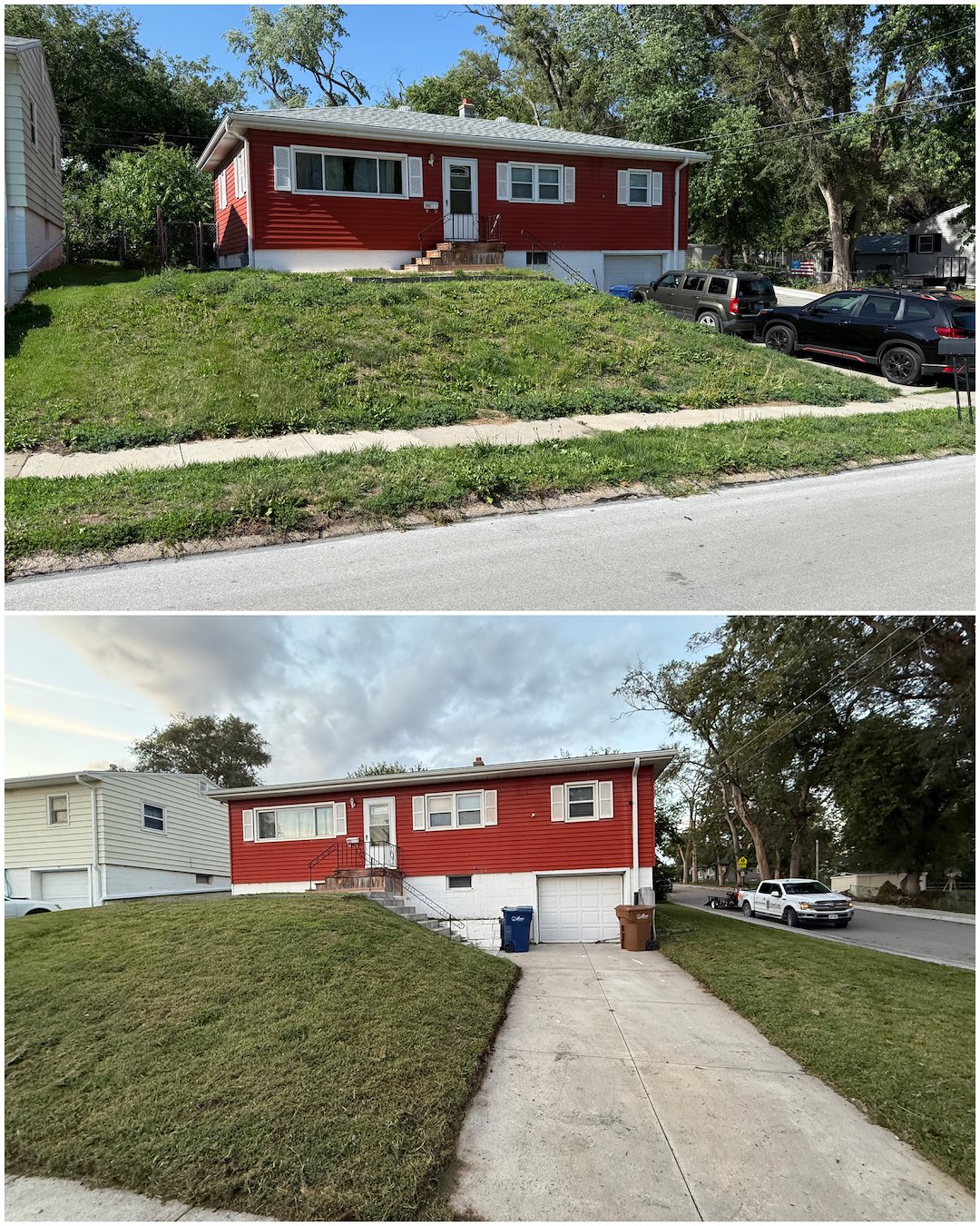 Yard Cleanup, Lawn Mowing & Edging Project in Bellevue, Nebraska Thumbnail